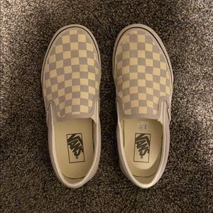 Checkered vans